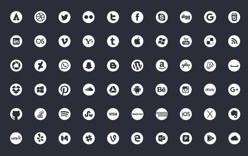 Best Free Social Media Icon Sets In 2016